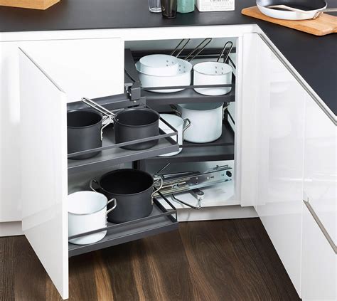 The Magic Solution: Corner Cabinet Storage for a Tidy Kitchen